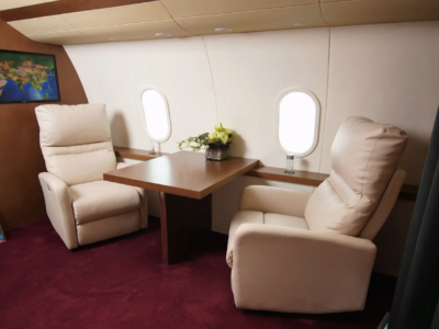 Luxury Private Jet Studio for Photography